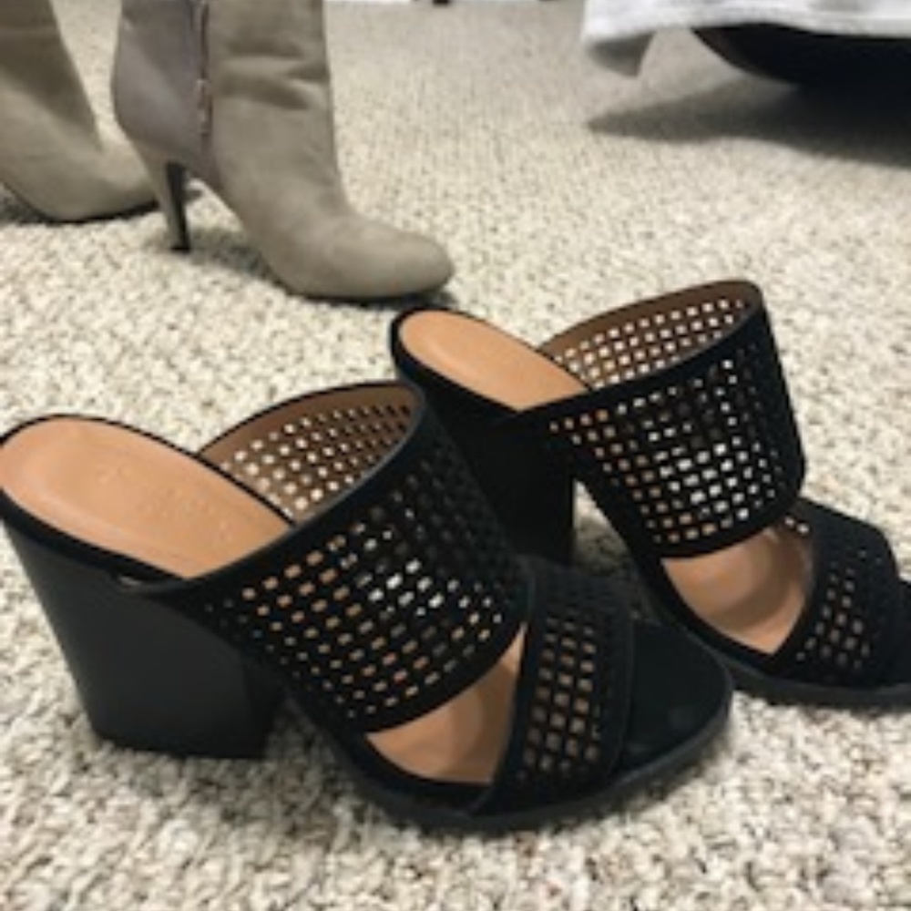 black heels